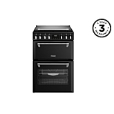 Stoves 444411844 Richmond Deluxe 60Cm Dual Fuel Mini Range - Black