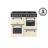 Stoves 444411857 Richmond 100Cm Dual Fuel Range Cooker - Cream