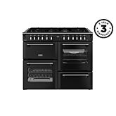Stoves 444411862 Richmond 110 Dual Fuel Range Cooker - Black
