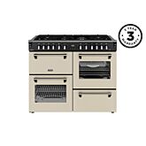 Stoves 444411877 Richmond Deluxe 110cm Dual Fuel Range Cooker - Cream