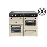 Stoves 444411879 Richmond Deluxe 110Cm Electric Induction Range Cooker - Cream