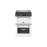 Stoves 444411993 60cm Richmond Deluxe 60cm Dual Fuel Mini Range Cooker - White