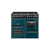 Stoves 444412019 Richmond Deluxe 100Cm Dual Fuel Range Cooker - Green