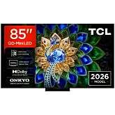 TCL 85A400U-UK 85" QD-MINI LED TV - Black