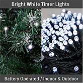 The Christmas Workshop 70310 50 Led Timer Lights battery operated