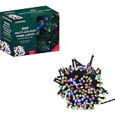 The Christmas Workshop 78240 600 Led Timer Lights