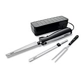 Tower T19028 Electric Carving Knife With 2 Blades And Storage Case