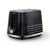 Tower T20082BLK 2 Slice Solitaire Toaster