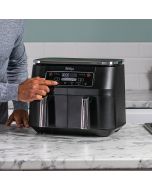 Ninja AF300UK Foodi AF300UK 7.6L Dual Zone Air Fryer and Dehydrator - Black