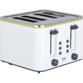 Beko TAM4341W New Line 4 Slice Toaster