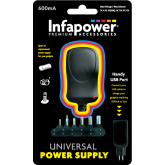 Infapower P001 600Ma Universal Power Supply USB Port