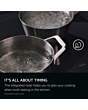 AEG CIB6743MCB Black 60cm Double Electric Cooker