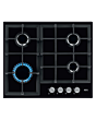 Aeg HGX64200SB 60cm Slimline Gas Hob - Black