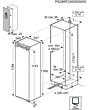 AEG NAB7N181EC Integrated No Frost Upright Freezer
