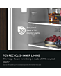 AEG NSC7T185ES 54.6cm Frost Free Fridge Freezer