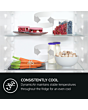 AEG NSC7T185ES 54.6cm Frost Free Fridge Freezer