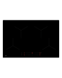 Aeg SO84IA0SIB
80Cm 4 Zone Induction Hob