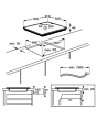 AEG TO64IB00FZ 60cm Black Induction Hob Built-In
