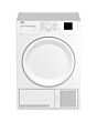 Beko DTKCE80021W 8kg Condenser Tumble Dryer with Sensor Programmes - White