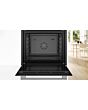 Bosch HQA534BW3B Series 4 Built In Single Oven With Added Steam