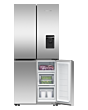 Fisher And Paykel RF500QNUX1 79cm Wide Quad Door Recessed Fridge Freezer with Ice and Water