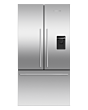 Fisher And Paykel RF540ADUX6 90cm wide Freestanding French Door Fridge Freezer with Ice & Water