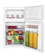 Haden HR115W-E Double door under counter fridge freezer