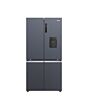 Haier HCR5919EHMB 90Cm Freestanding American Fridge Freezer - Brushed Black