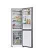 Haier 2D 60 Serie 3 HDPR3618DNPK 355L Total No Frost Fridge Freezer - Stainless Steel