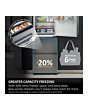 Haier HTR3518ENMWK 60/40 Frost Free Fridge Freezer