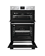 Hisense BID95211XUK 59.4cm Built In Electric Double Oven - Stainless Steel