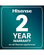 Hisense HDCEC5C10B Double Oven Electric Cooker 50cm Black