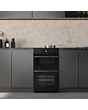Hisense HDCEC5C10B Double Oven Electric Cooker 50cm Black
