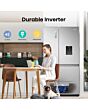 Hisense RS840N4WCE 60/40 91cm Frost Free American Fridge Freezer - Stainless Steel