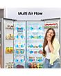 Hisense RS840N4WCE 60/40 91cm Frost Free American Fridge Freezer - Stainless Steel