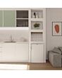 Hoover HONUQ2L58EWHK 54.5cm Low Frost Undercounter Freezer - White