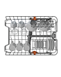 Hotpoint HP2FE10CS90BUK 10 Place Dishwasher Black