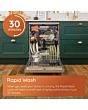 Hotpoint HP2FE10CS90BUK 10 Place Dishwasher Black