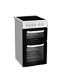 Hotpoint HTE5VCW 50cm Double Oven Electric Cooker White