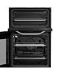 Hotpoint HTE5VCW 50cm Double Oven Electric Cooker White