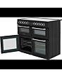 Leisure CS100C510K 100cm Electric Rangecooker Triple Oven
