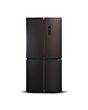 Montpellier MDAXD183DX 83cm wide Quad Door Fridge Freezer in Dark Inox