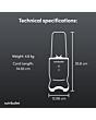 Nutribullet 2776 McLaren F1 Team Ultra 1200W blender in Grey.
