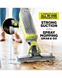 Shark VM200UK Shark VacMop Cordless 2-in-1 Vacuum Mop with Targeted Spray - 9 Min 30 Sec Run Time - Charcoal Grey
