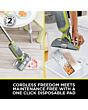 Shark VM200UK Shark VacMop Cordless 2-in-1 Vacuum Mop with Targeted Spray - 9 Min 30 Sec Run Time - Charcoal Grey