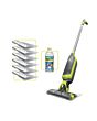 Shark VM200UK Shark VacMop Cordless 2-in-1 Vacuum Mop with Targeted Spray - 9 Min 30 Sec Run Time - Charcoal Grey