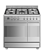 Smeg SCB92MX8 79.7cm Dual Fuel Rangecooker Stainless