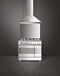Smeg SCB92MX8 79.7cm Dual Fuel Rangecooker Stainless