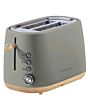 Statesman SKTO5090GR 2 Slice Scandi Toaster In Green