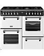 Stoves 444412016 Richmond Deluxe 100Cm Wide Dual Fuel Range Cooker - White